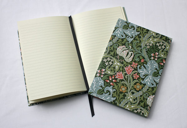 Golden Lily Hardback A5 Notebook