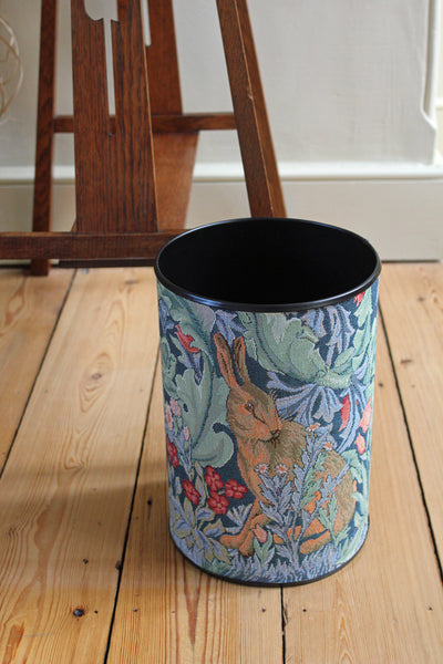 William Morris The Hare Tapestry Waste Bin