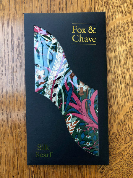 Fox & Chave Daffodil Silk Scarf
