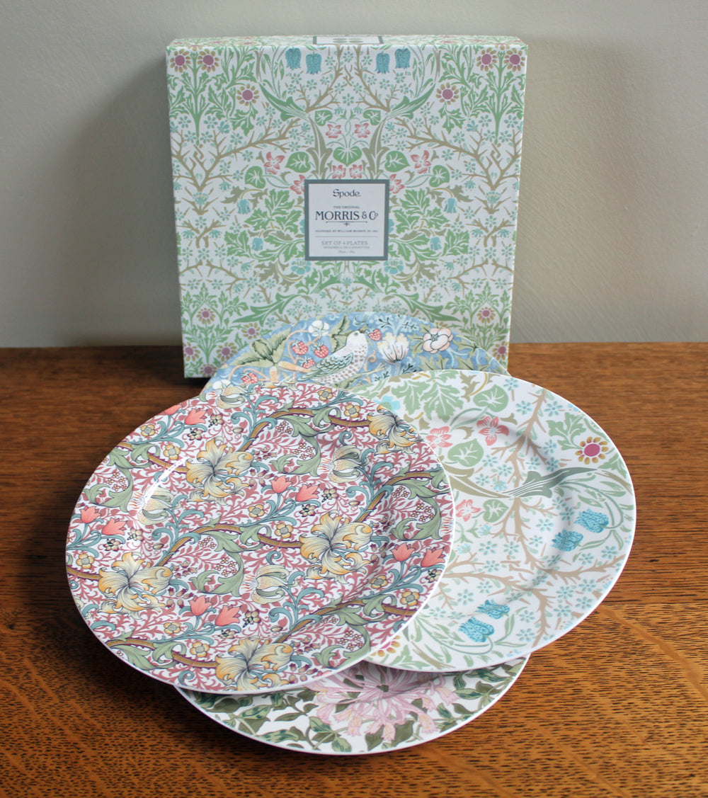 Spode Morris Co Set of Dessert Plates – Arts and Crafts Living