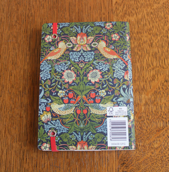 V & A Strawberry Thief Lined Journal
