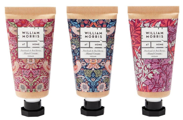 William Morris at Home Patchouli & Red Berry Three Hand Creams