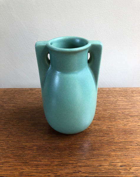 Teco Pottery 2 Buttress Vase