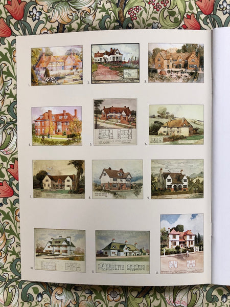 Arts and Crafts Houses Colouring Book - 22 homes to colour