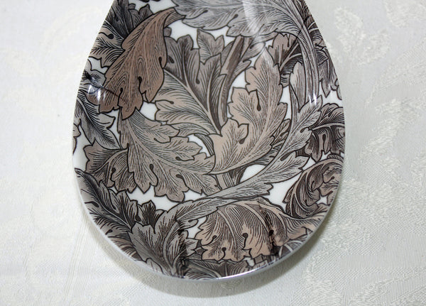 William Morris Acanthus Spoon Rest & Tea Tidy Set - Melamine