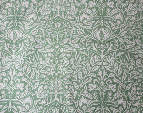 William Morris Acorn Green Cotton Tablecloth 132 cm x 228 cm