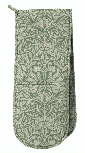 William Morris Gallery Acorn Double Oven Glove