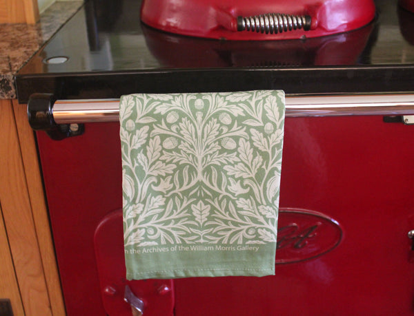 William Morris Gallery Acorn Tea Towel