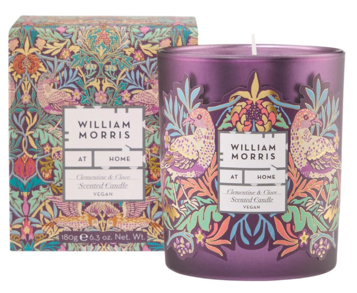 William Morris at Home Bird & Yare Clementine & Clove Scented Candle