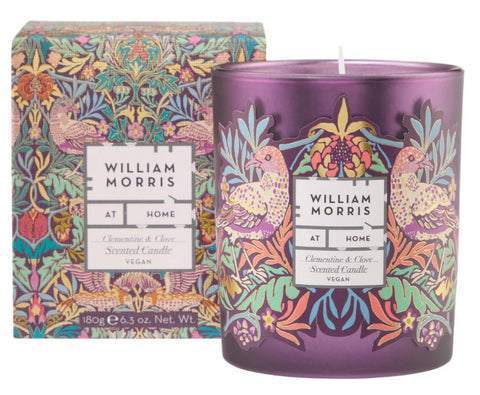 William Morris at Home Bird & Yare Clementine & Clove Scented Candle