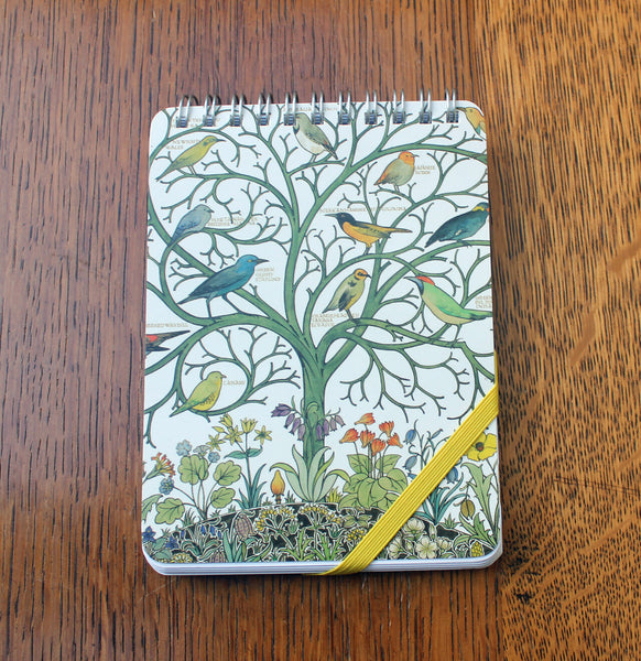 V & A Voysey Birds of Many Climes Reporter Notepad