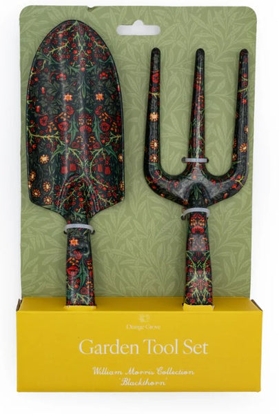 William Morris Blackthorn Fork and Trowel Garden Tool Set