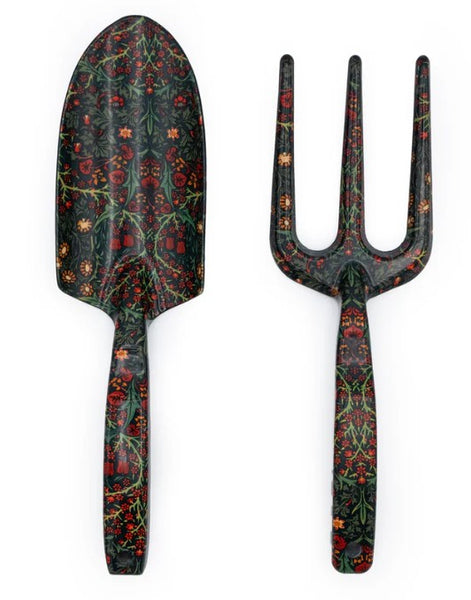 William Morris Blackthorn Fork and Trowel Garden Tool Set