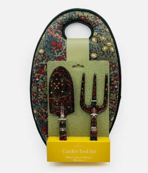 William Morris Blackthorn Garden Tools & Kneeler Set