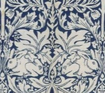 William Morris Brother Rabbit Decorative Terracotta Wall Tile