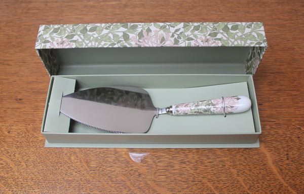 Spode Morris & Co Honeysuckle Cake Slice Server