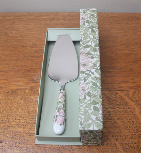 Spode Morris & Co Honeysuckle Cake Slice Server