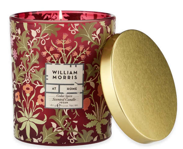 William Morris at Home Oak & Willow Cedar Spice Scented Candle