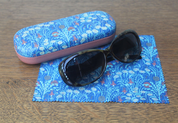 Walter Crane Meadow Flowers Glasses Case