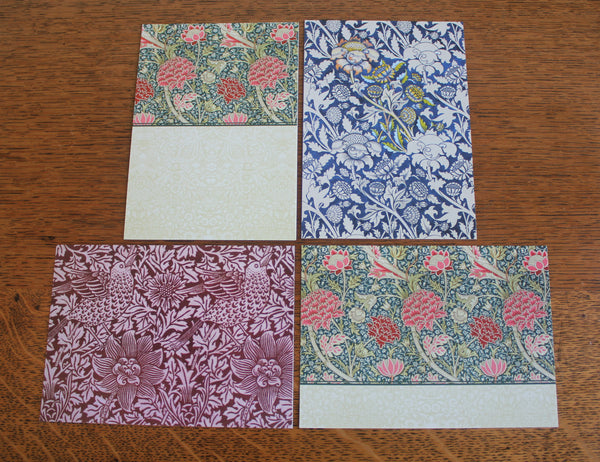 William Morris Cray Writing Gift Set: 12 Notecards, 2 Pens, Stationery Set