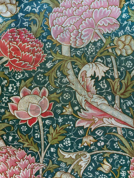 Fox & Chave William Morris Cray Silk Habotai Scarf