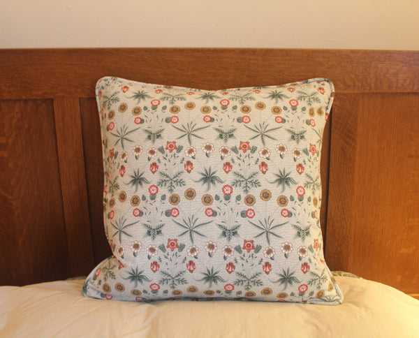 William Morris Daisy Piped Edge Cushion
