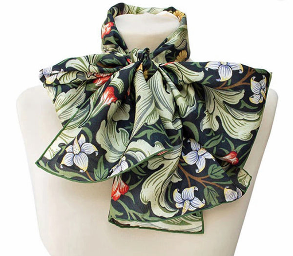 Fox & Chave Dearle Leicester Habotai Scarf