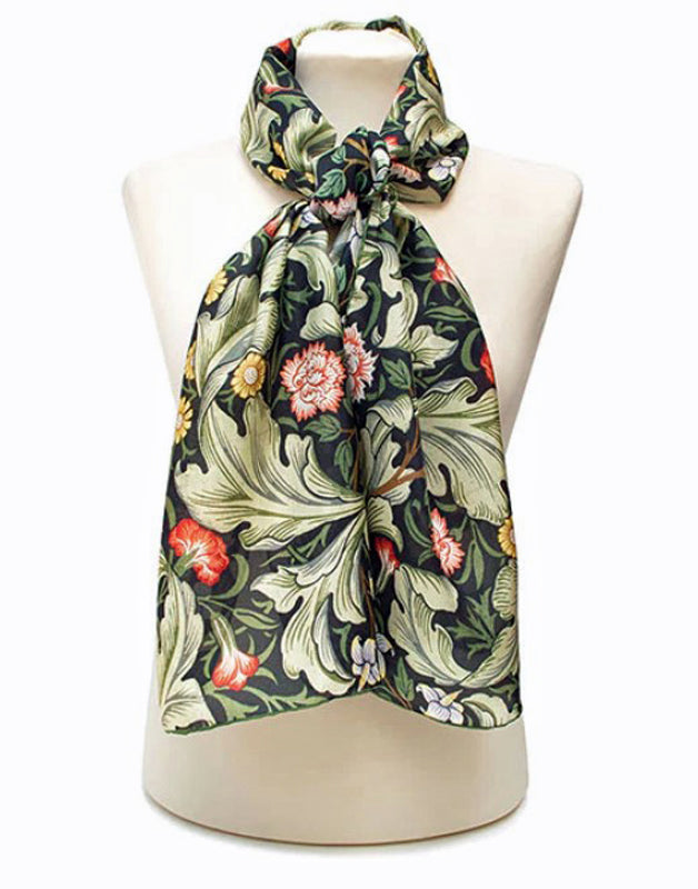 Fox & Chave Dearle Leicester Habotai Scarf