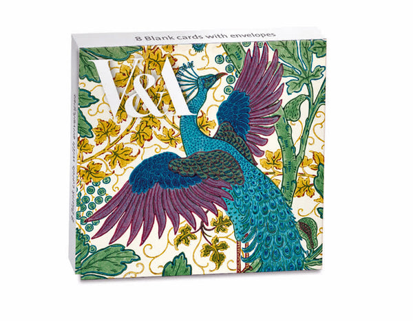 V & A Walter Crane Birds Small Note Cards