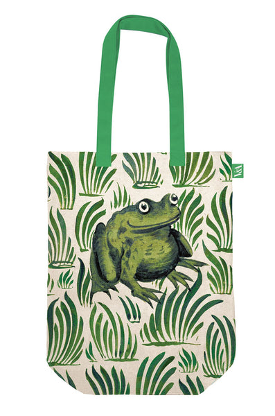V & A William De Morgan Frog Organic Cotton Tote Bag