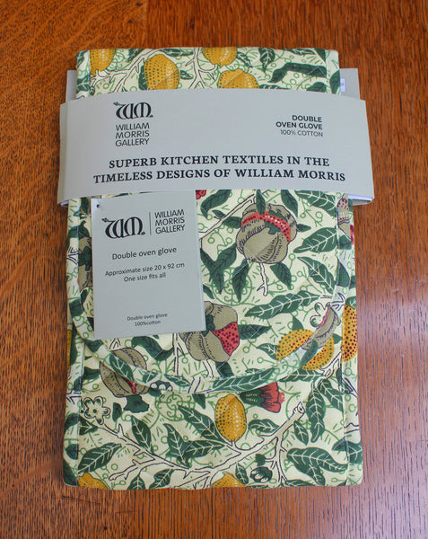 William Morris Gallery Fruit Double Oven Glove