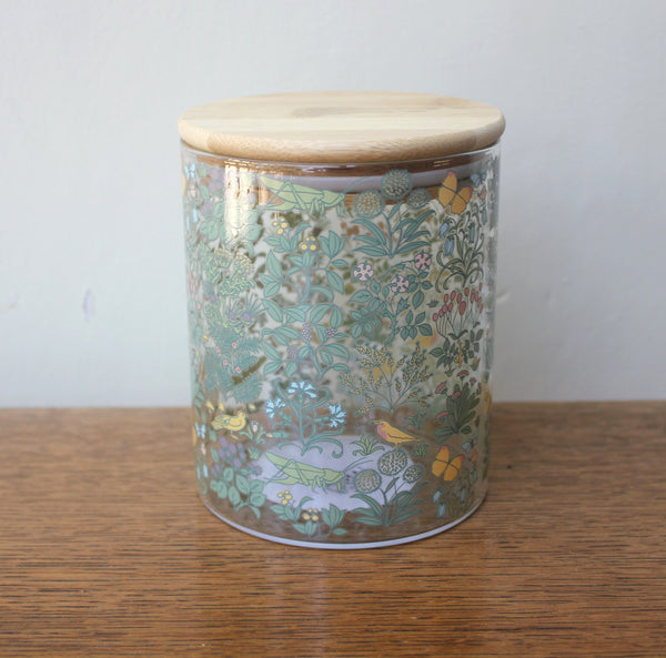 Voysey Apothecary's Garden Glass Storage Jar 750ml