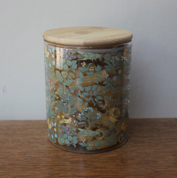 Voysey Apothecary's Garden Glass Storage Jar 750ml