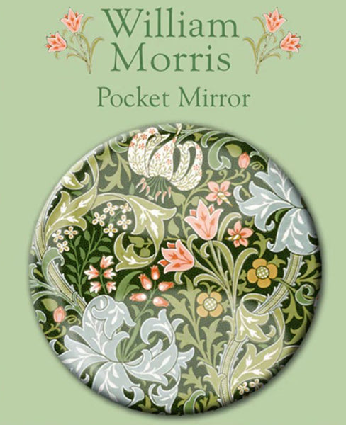 William Morris Golden Lily Pocket Mirror