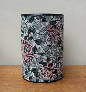 Hines of Oxford May Morris Honeysuckle Green Tapestry Waste Bin