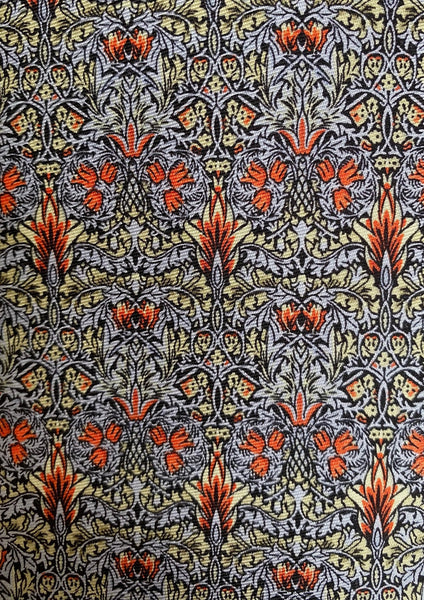 Fox & Chave William Morris Snakeshead Silk Tie