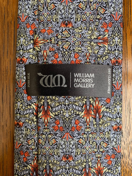 Fox & Chave William Morris Snakeshead Silk Tie