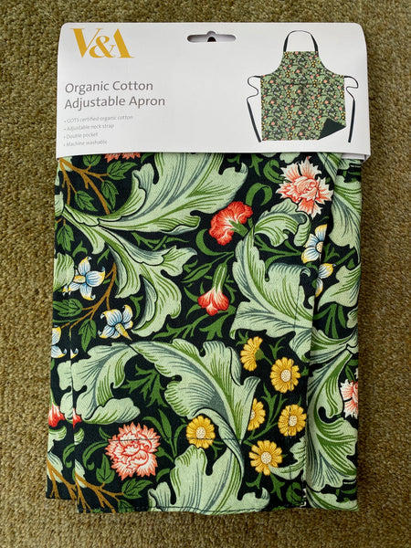 V & A Museum Leicester Organic Cotton Adjustable Apron