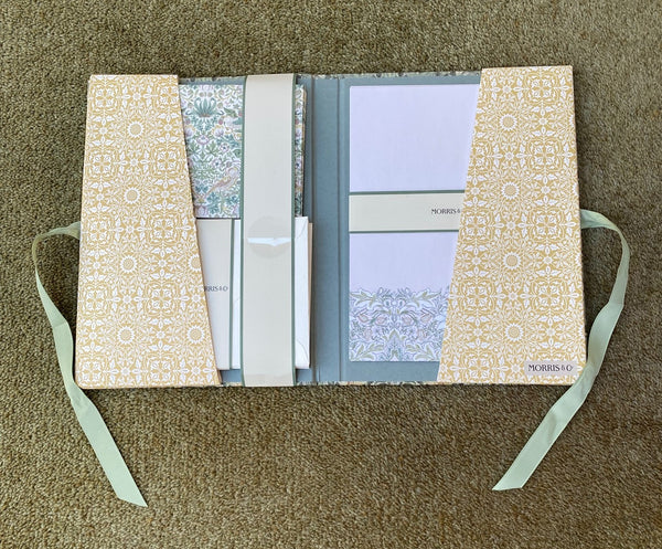 Morris & Co. Writing Gift Set: Paper, Notecards, Envelopes w/ William Morris Designs