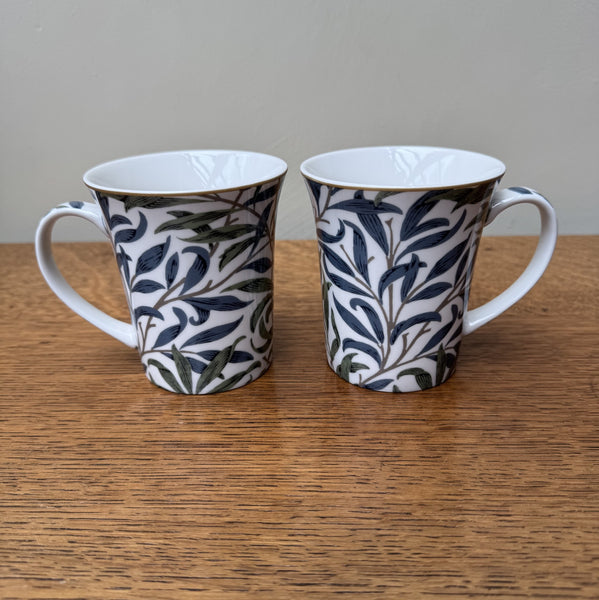 William Morris Willow Bough Fine China Mugs