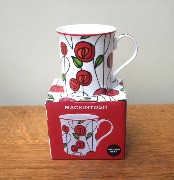Charles Rennie Mackintosh Fine China Mug