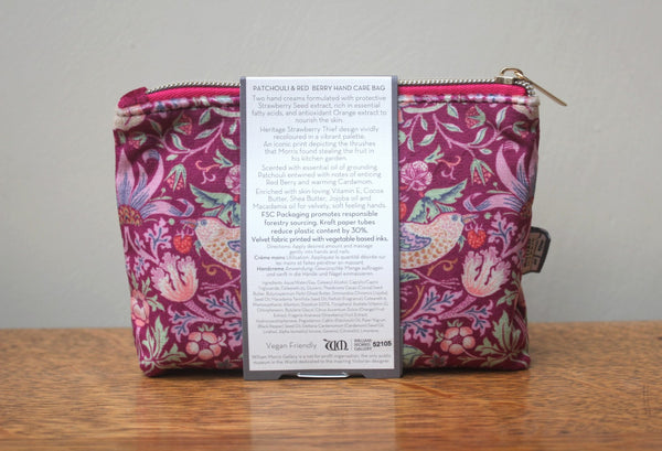 William Morris at Home Patchouli & Red Berry Hand Care Bag