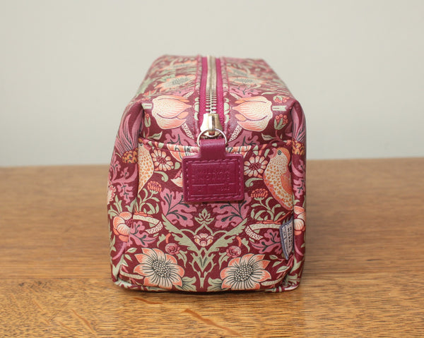 William Morris at Home Strawberry Thief Medium Wash Bag