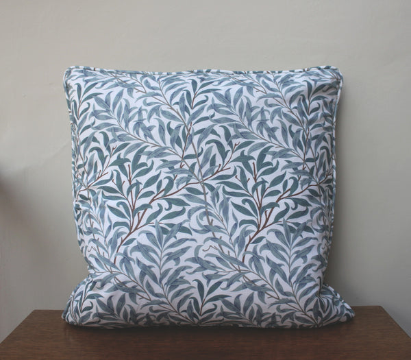 William Morris Willow Bough Piped Edge Cushion Cover