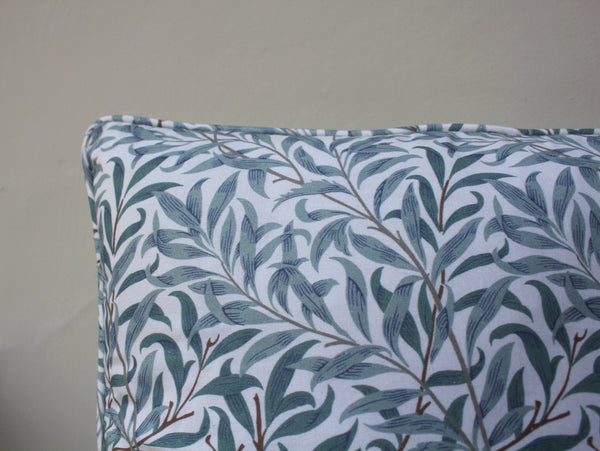 William Morris Willow Bough Piped Edge Cushion