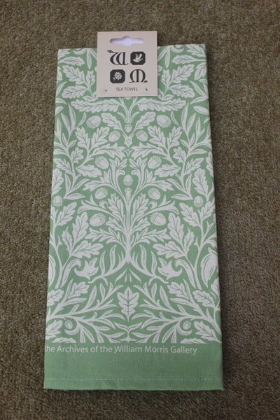 William Morris Gallery Acorn Tea Towel