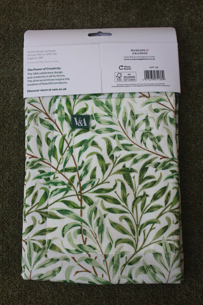 V & A Museum Willow Bough Organic Cotton Adjustable Apron