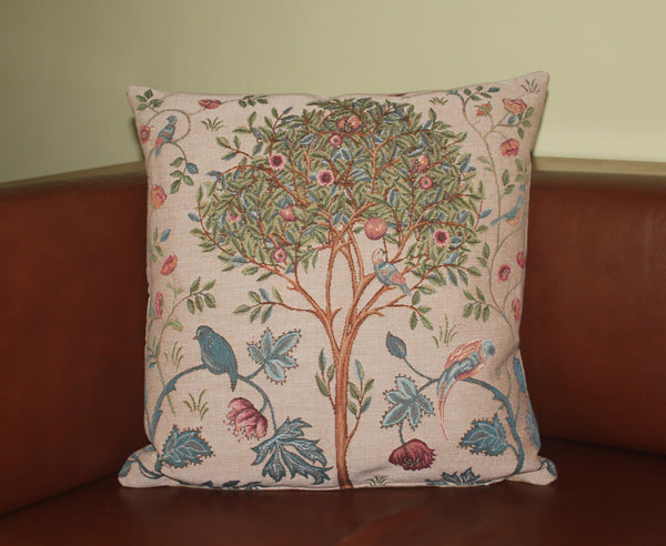 Hines of Oxford Kelmscott Tree Tapestry Cushion 18"