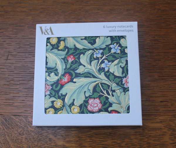 V & A Leicester Wallpaper Luxury Notecards