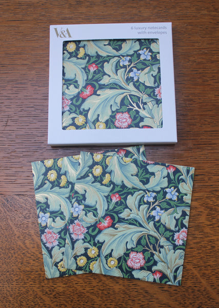 V & A Leicester Wallpaper Luxury Notecards